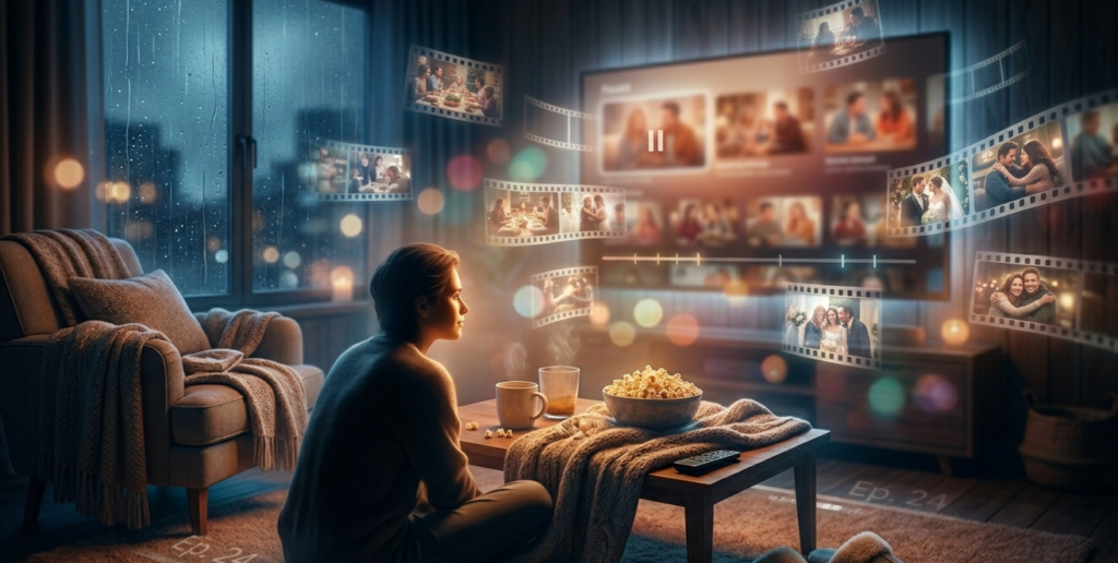 ليه بترجع لنفس المسلسل للمرة العاشرة.. وبتحس بأمان؟