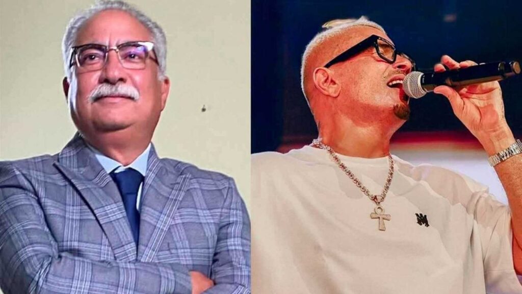 صوره لعمرو دياب و إبراهيم عيسي